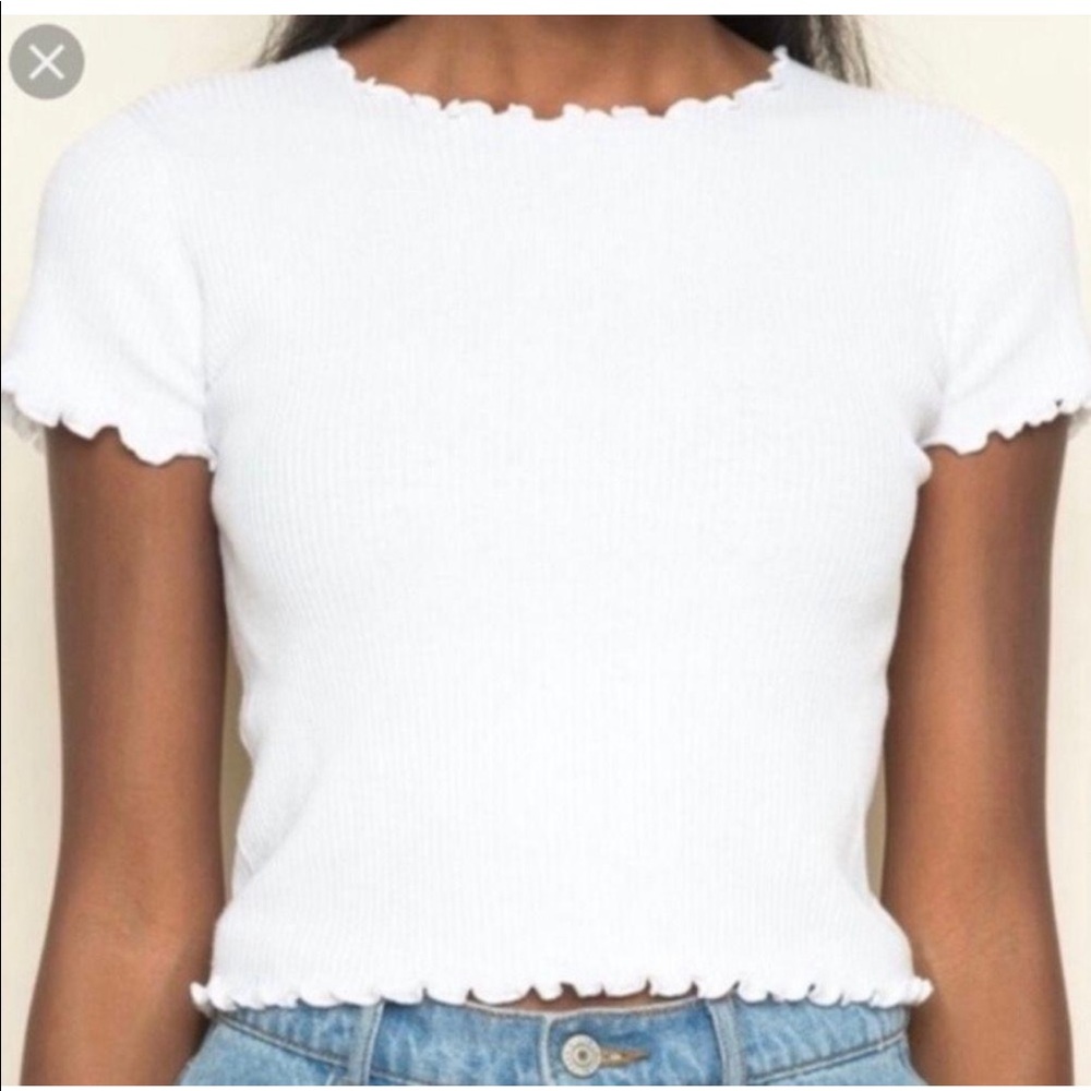White Brandy Melville top